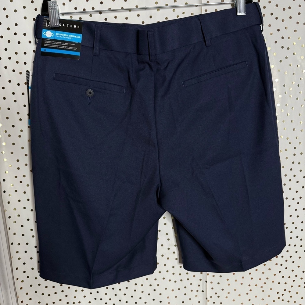 PGA Tour Men's Navy Blue Shorts - Picture 8 of 8